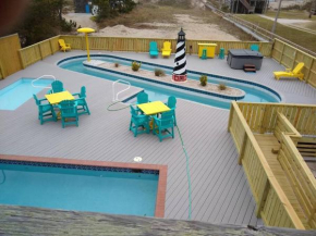 Rio Rodanthe Lazy River Kiddie Pool Oceanfront Elevator